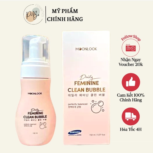 Bọt Tuyết Vệ Sinh MOONLOOK - 150ml