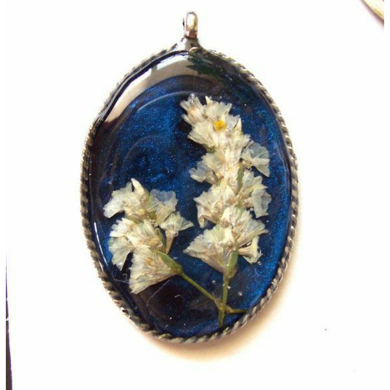 Hoa limonium sao khô, hoa thủy tinh dùng trong trang trí resin handmade
