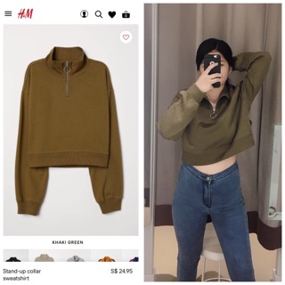 Áo HM croptop