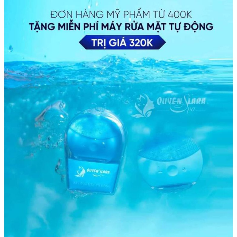 máy rửa mặt tự động quyên lara