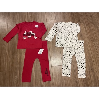 Sét 2 bộ bé gái Matalan săn sale