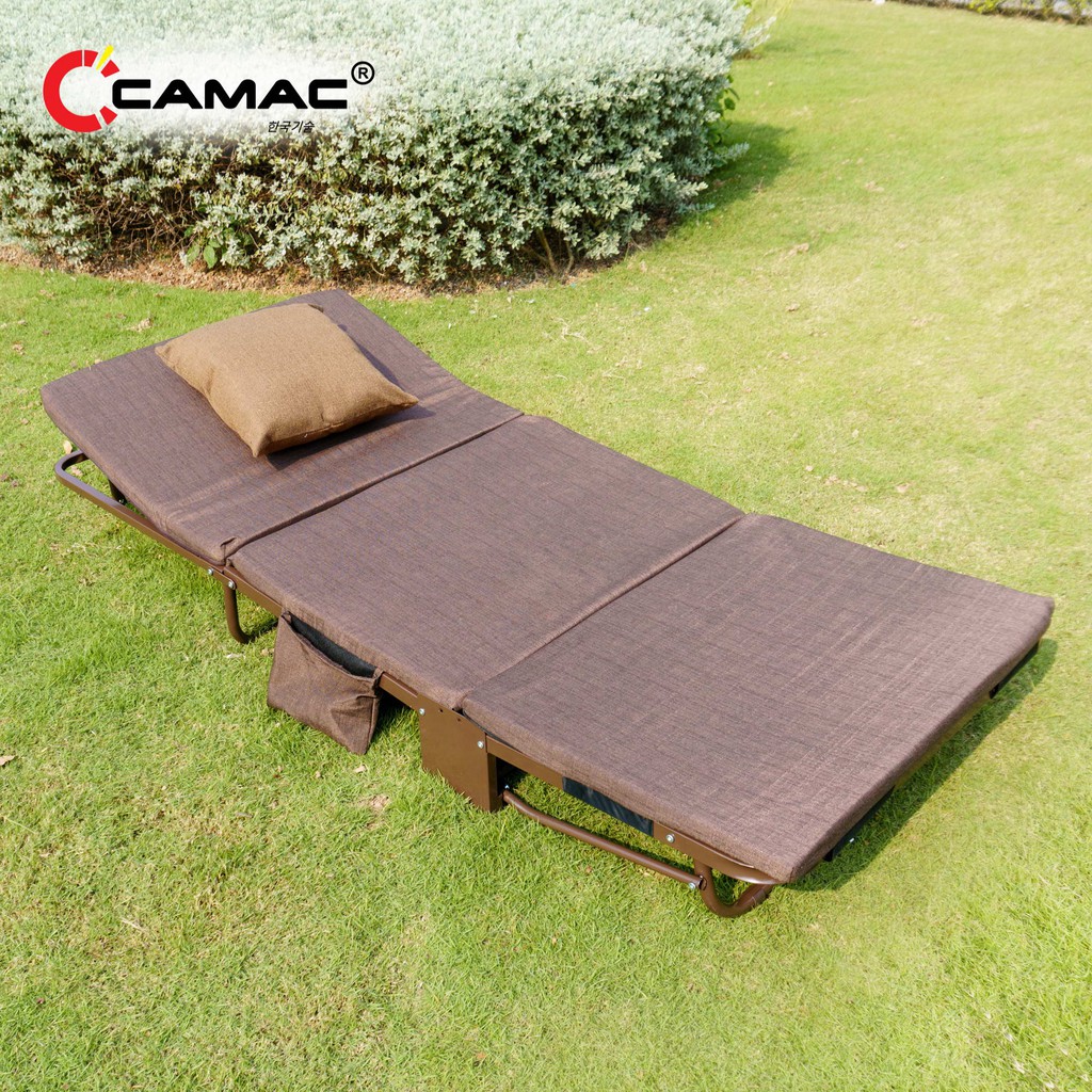 Giường nệm Gấp Gọn Đa Năng 3 Khúc Văn Phòng Cao Cấp Hàn Quốc BB65 . Hàng nhập khẩu nguyên chiếc bảo hành 24 tháng