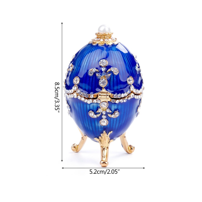 Dream Crytsal Hộp Đựng Trang Sức Trứng Phục Sinh Faberge Cho Nữ