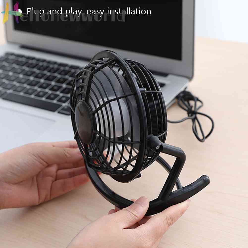 Quạt Mini 4 Inch Để Bàn Yên Tĩnh Tiện Dụng Cho Học Sinh