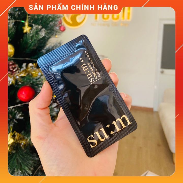 Mặt nạ thải độc sum: 37 Black Award Bubble-De Mask