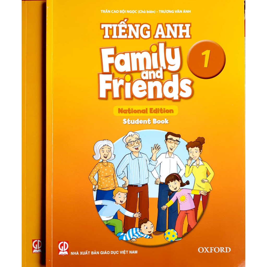 Sách - Tiếng Anh 1 - Family and Friends (National Edition) - Student Book + Workbook (Kèm bao sách)