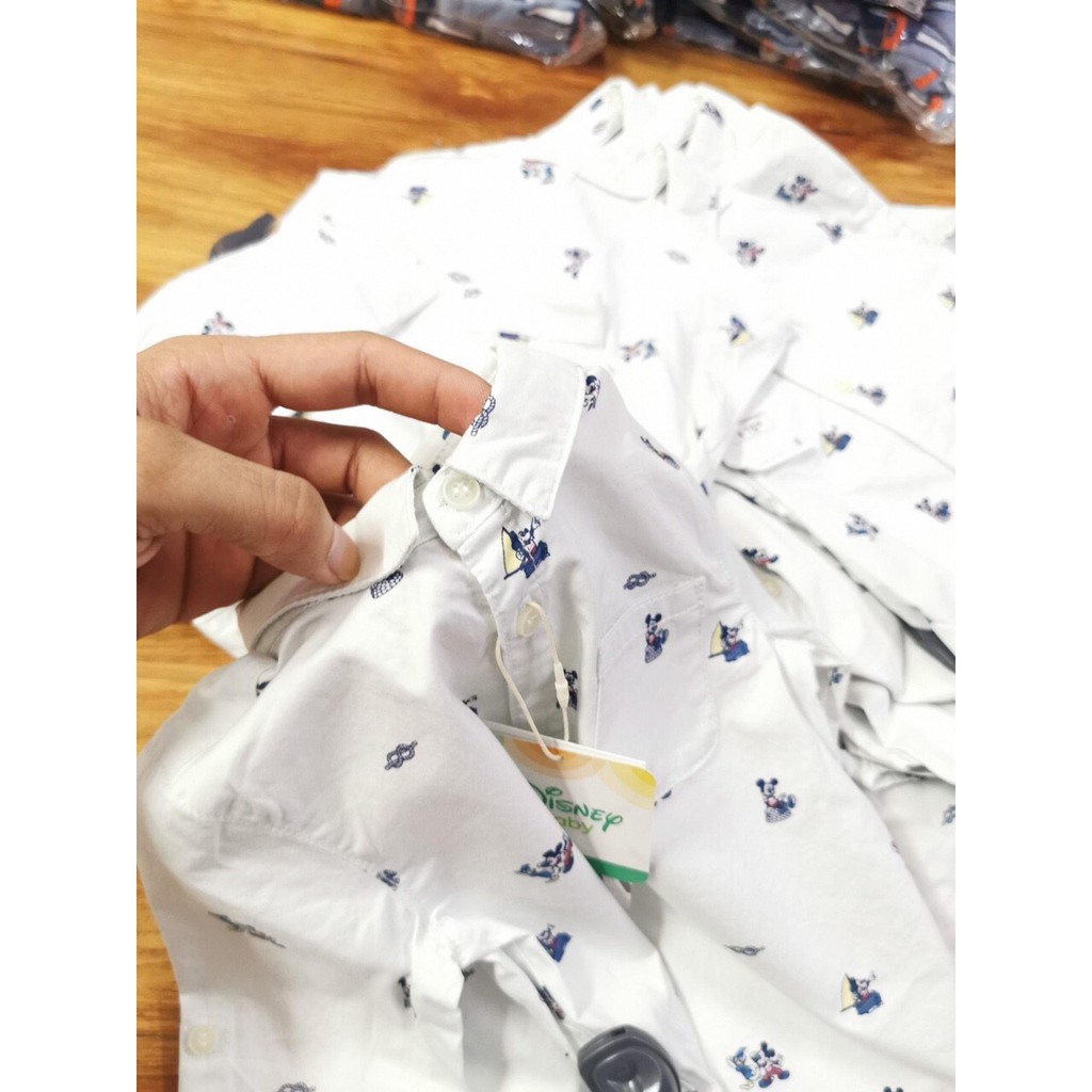 Áo sơ mi zara mickey & pluto dư xịn