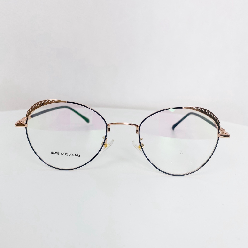 Gọng kính hợp kim siêu bền siêu nhẹ hợp thời trang nam nữ Ouress 5569