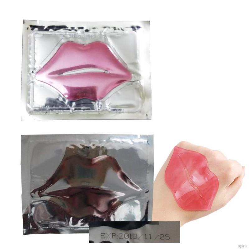 Set 10 Mặt Nạ Môi Collagen Dưỡng Ẩm Làm Sáng Màu Sắc Mịn Màng Chống Khô Môi