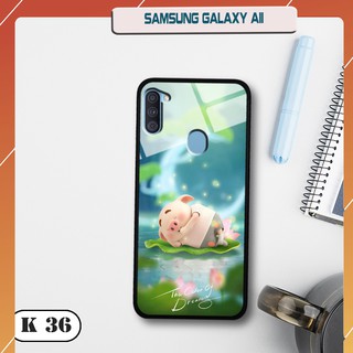 Ốp lưng kính 3D Samsung Galaxy A11