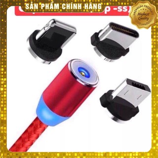 DÂY CÁP SẠC NAM CHÂM 3 ĐẦU CAO CẤP SẠC NHANH