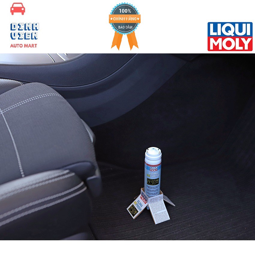 Khử mùi giàn lạnh 75ml Liqui Moly 20000 Climate Refresh Thanh lọc không khí, diệt vi khuẩn bên trong xe và hệ thống lạnh