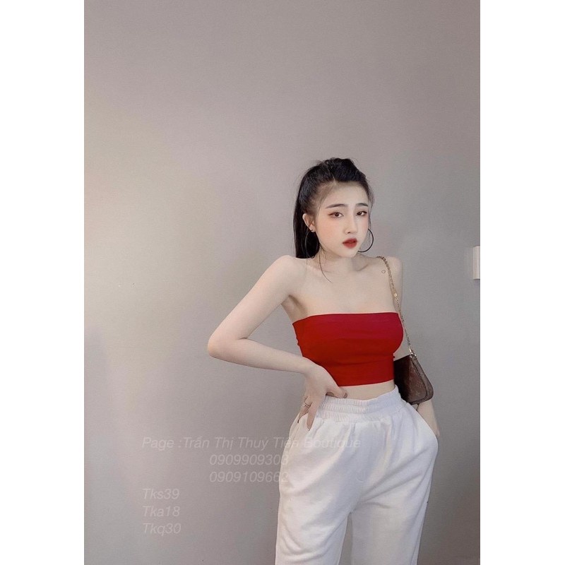 Áo ống nữ, áo crotop chất cotton mềm mịn hàng chuẩn shop