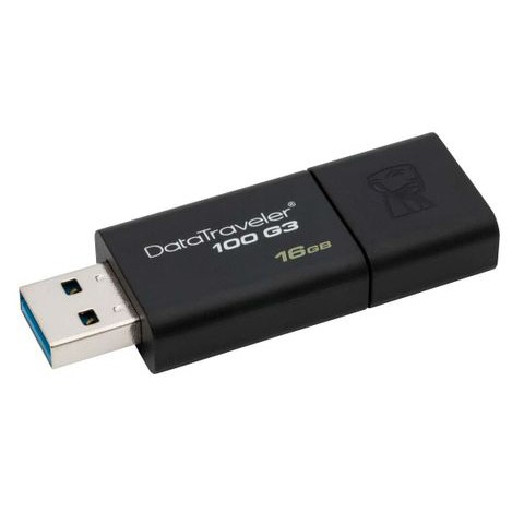 USB KINGSTON 16GB DATATRAVELER 100G3 - NHỎ GỌN, TỐC ĐỘ NHANH