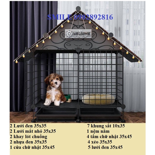 (BỎ SỈ) TẶNG KÈM CHỐT ,TẤM LƯỚI SẮT, TẤM NHỰA GHÉP LÀM CHUỒNG QUÂY THÚ CƯNG,LÀM KỆ