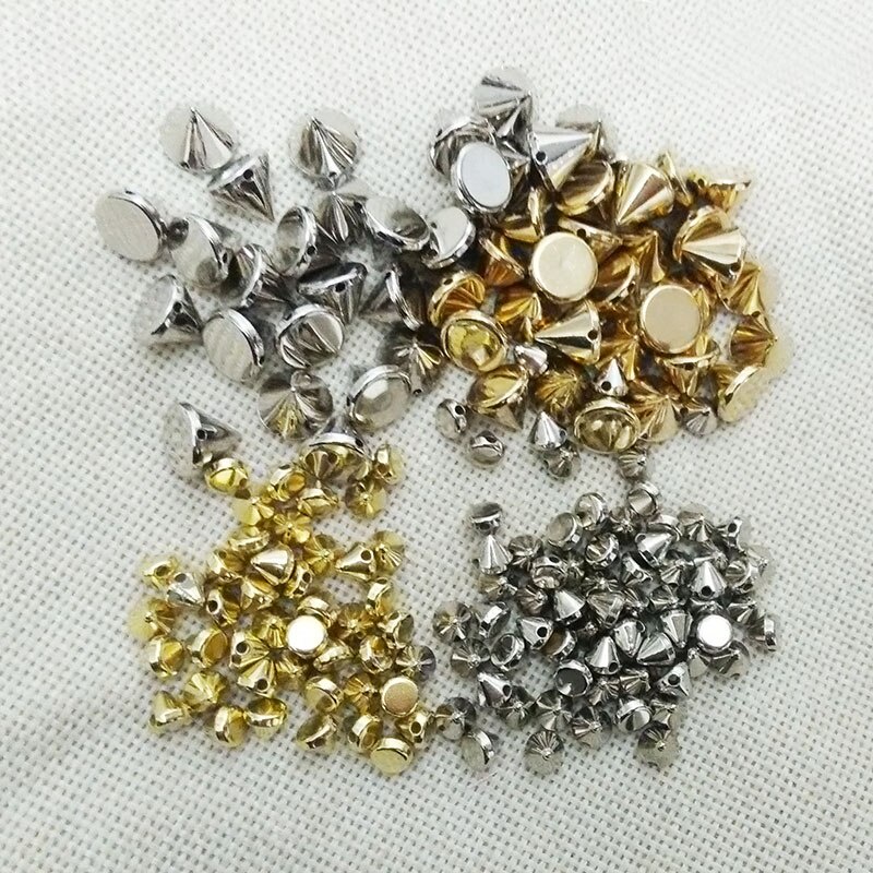Bộ 30 Đinh Tán Acrylic Hình Nón / Giày / Vòng Tay / Túi Xách Dạng Đinh Tán DIY