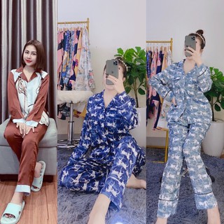 Bộ lụa satin hình ngựa 3D