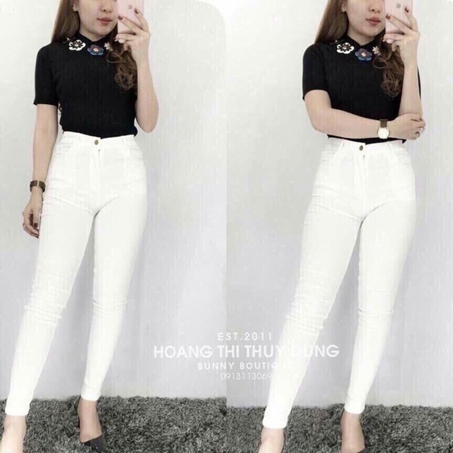 Quần kaki nữ trơn co giãn cực tốt chất lượng | BigBuy360 - bigbuy360.vn