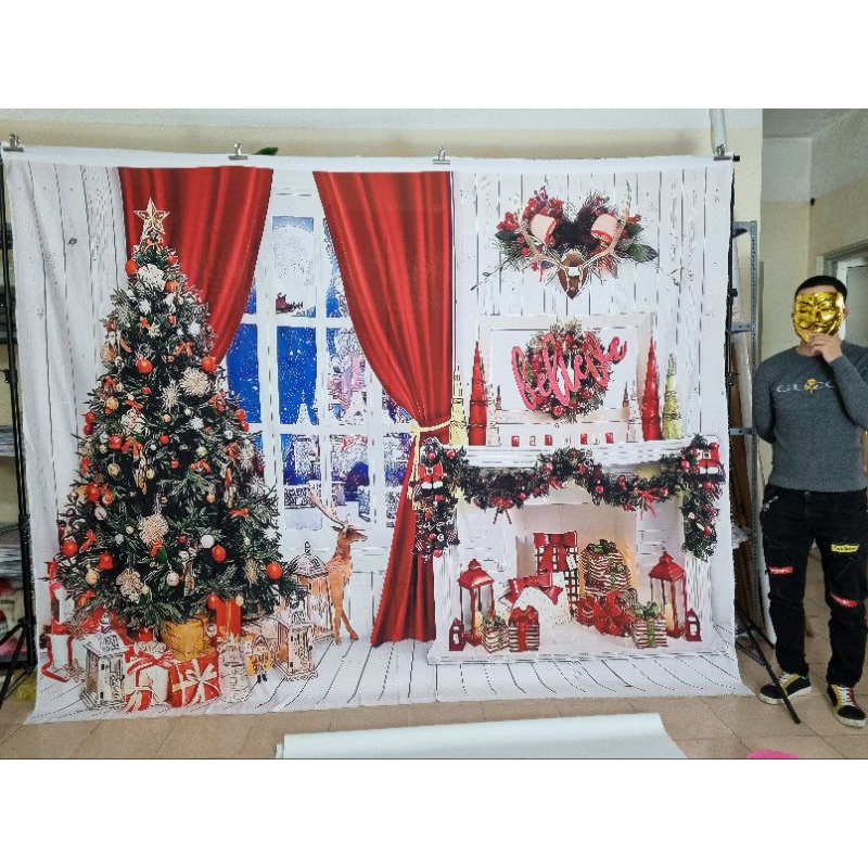 Phông nền trang trí & chụp ảnh Noel - Giáng Sinh 2022