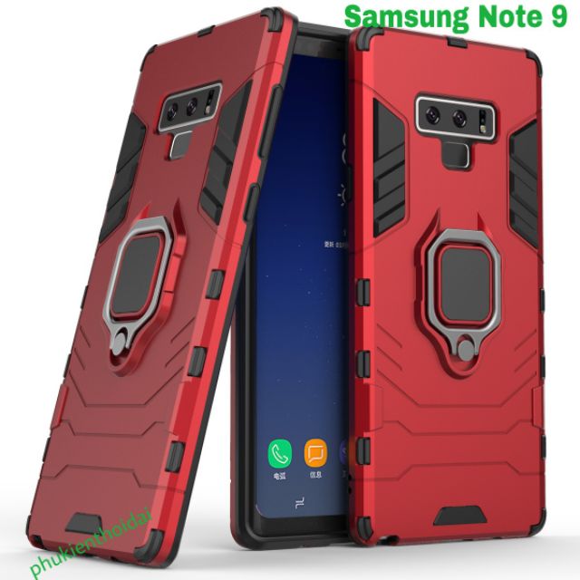 Ốp Samsung Note 9 chống sốc Iron Man Iring cao cấp siêu đẹp