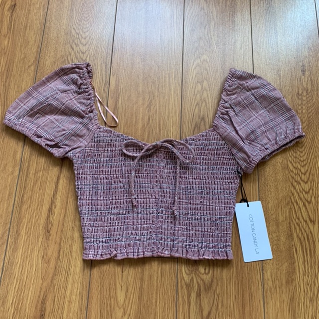 Croptop Cotton Candy La