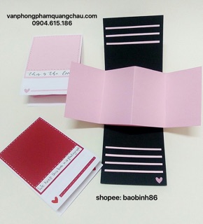 Thiệp ảnh handmade - 15x10 cm