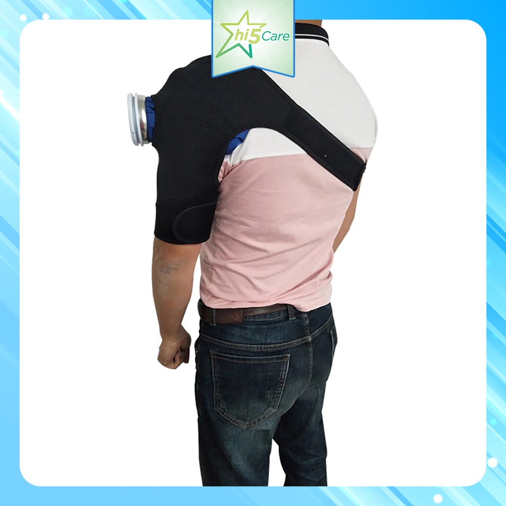 Túi Chườm Nóng Lạnh Giảm Đau Vai - Đai Cố Định Vai  #DaiTchuom-04