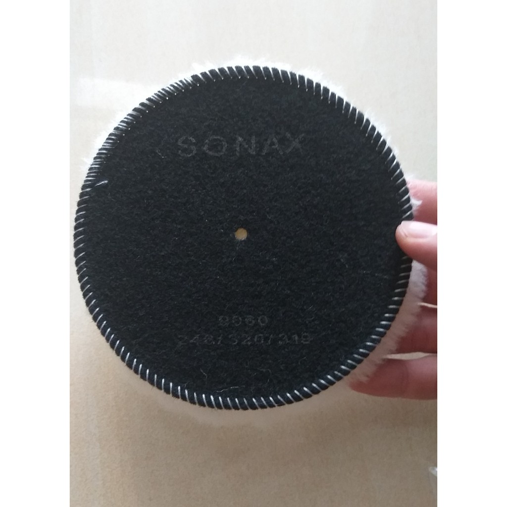 Bản mút lông cừu đánh bóng bằng máy 133mm - Sonax Lambswool pad