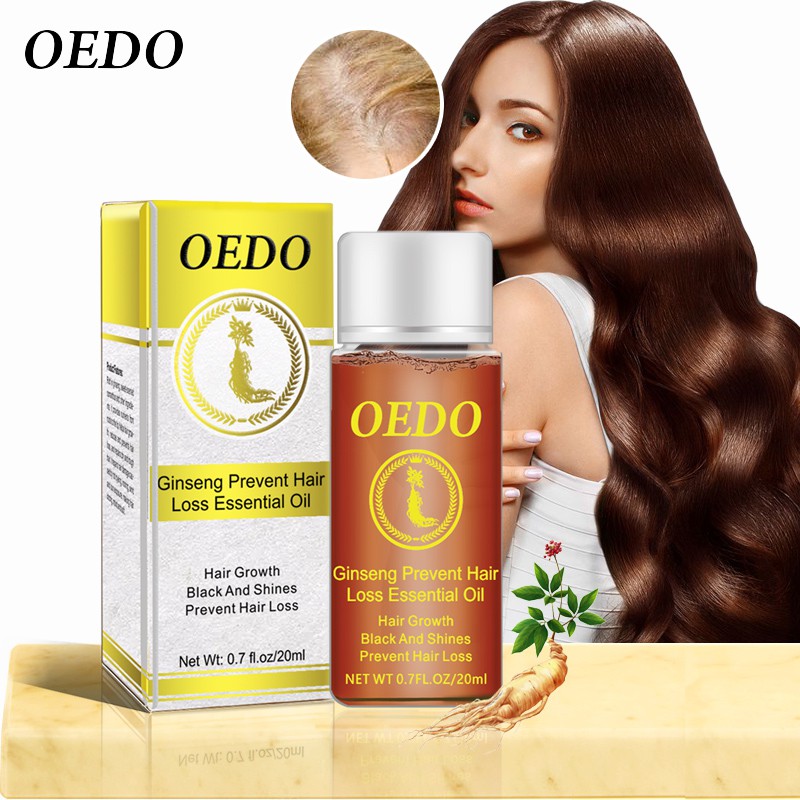 Set 2 serum tinh chất nhân sâm OEDO kích thích tóc mọc dày phục hồi chân tóc mạnh mẽ nhanh chóng