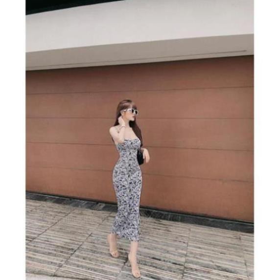 Váy body 2s hoa cúc dáng maxi hot hit - Chat với Shop trước khi đặt hàng nhé.