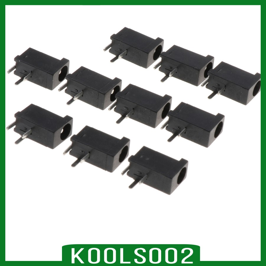 10pcs 3.5mmx1.35mm DC Power   Socket Female Panel Mount Connectors