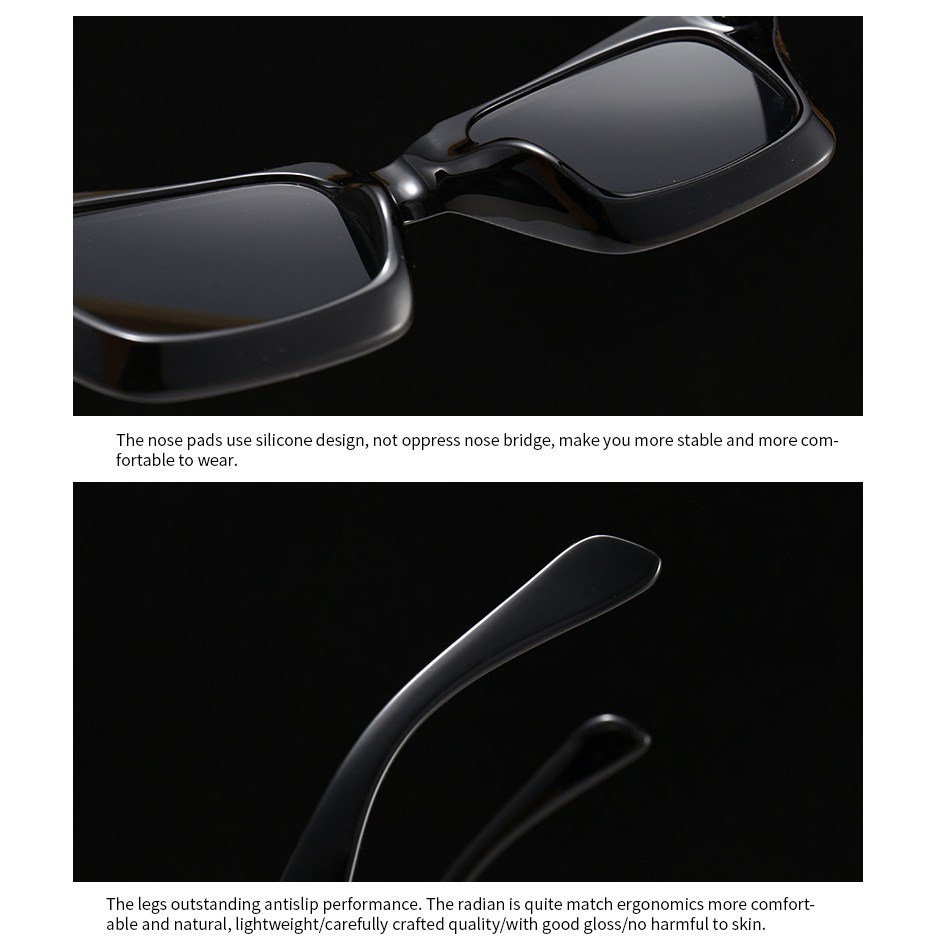 Kính Mát Gọng Vuông Phong Cách Âu Mỹ Cổ Điển Thời Trang Cho Nam Và Nữ | BigBuy360 - bigbuy360.vn