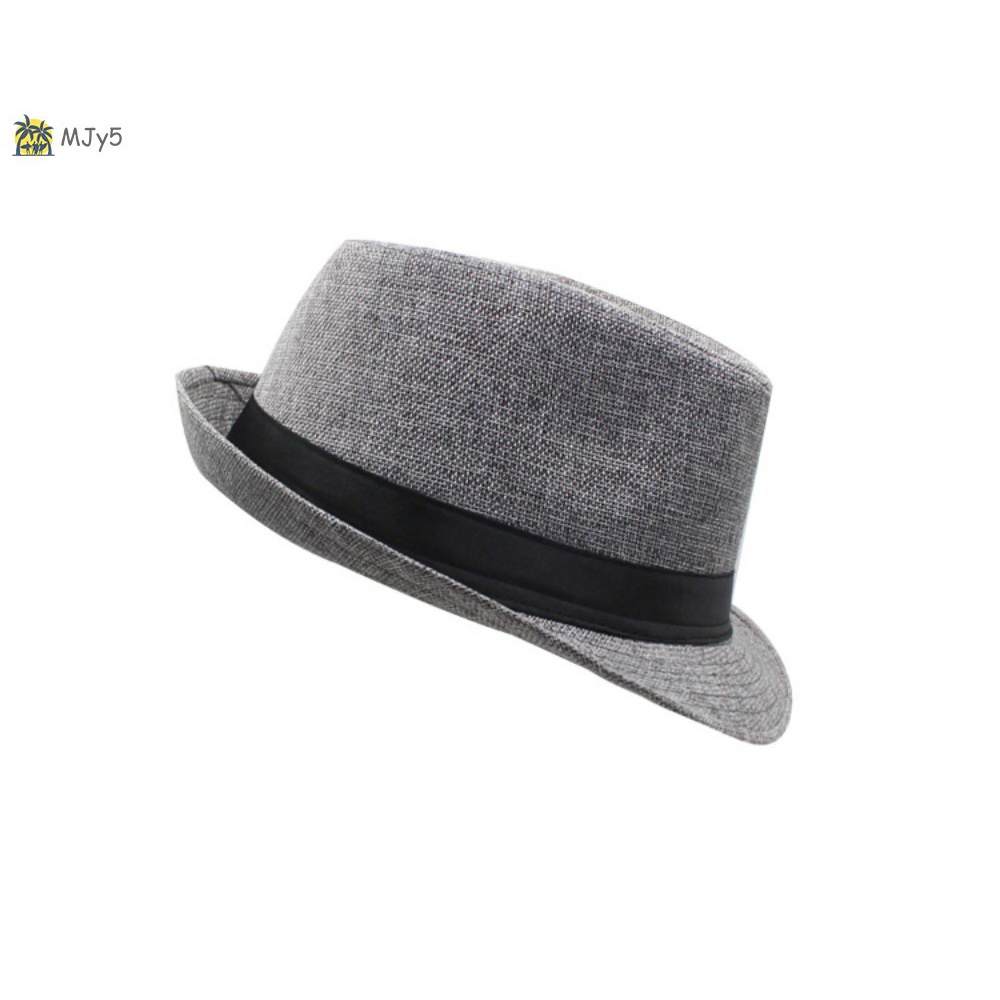 Nón Fedoras Vải Nỉ Rộng Vành Mjy5 Thời Trang Mùa Hè Cho Nam Và Nữ