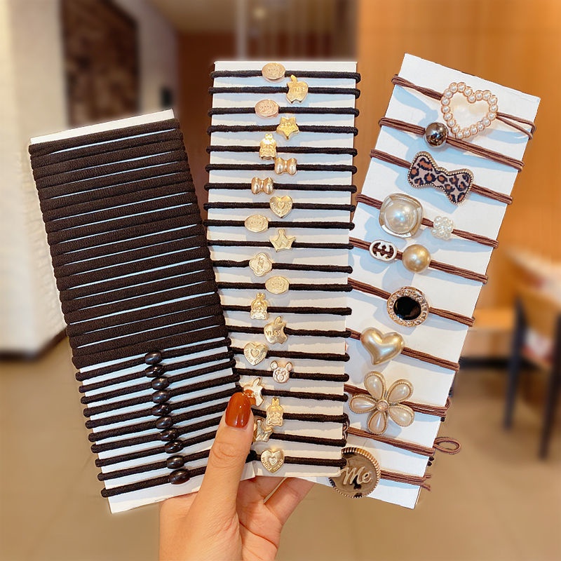 Bộ 60 dây buộc tóc xinh xắn cho nữ Uy13