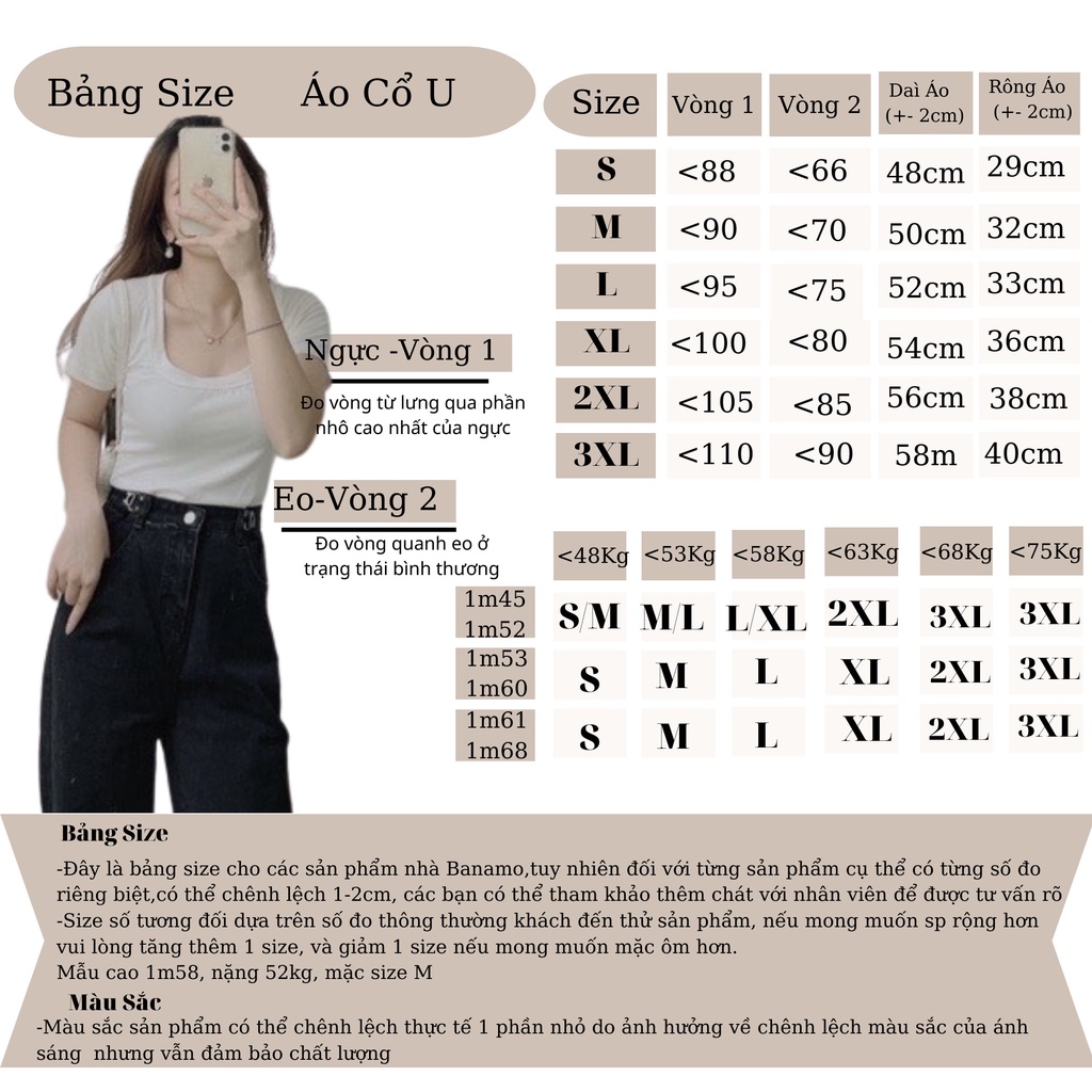 Áo thun nữ BIGSIZE cổ U Hát Mờ chất thun tăm 3 màu áo cổ U 347