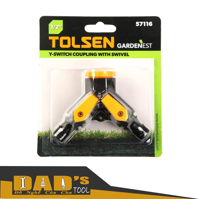 VAN NỐI CHỮ Y 1/2'' và 3/4"&1" - TOLSEN 57116/168