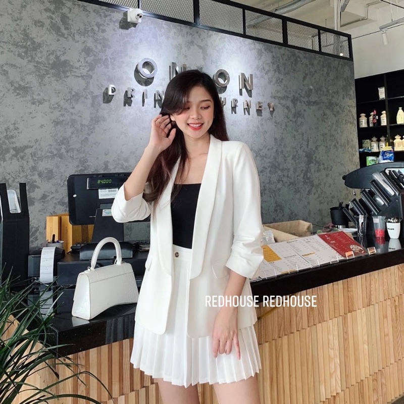  Áo blazer tay lỡ xếp ly tay | BigBuy360 - bigbuy360.vn
