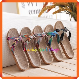 Dép Cói Nam Nữ Quai Chéo Siêu Nhẹ Đế 2 Phân - Hàng Nhập Quảng Châu - Lucky Girl shop NHA TRANG