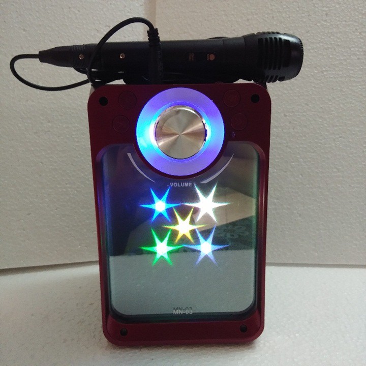 Loa karaoke MN-03 (có echo) tặng kèm micro dây