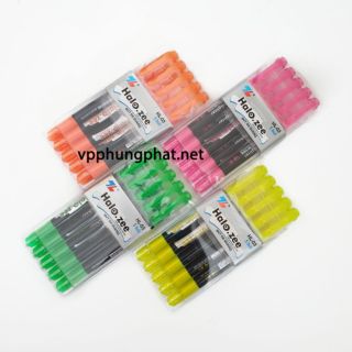 Hộp 10 Bút Dạ Quang T.Long HL-03 (Hàng Chính Hãng)