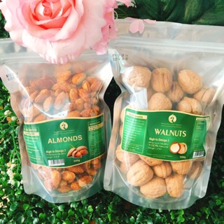 Combo 1kg hạnh nhân 0.5kg óc chó
