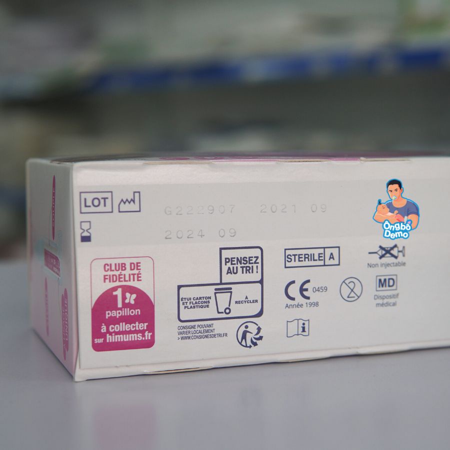 Nước muối sinh lý Physiodose cho trẻ sơ sinh  - Ongbodemo