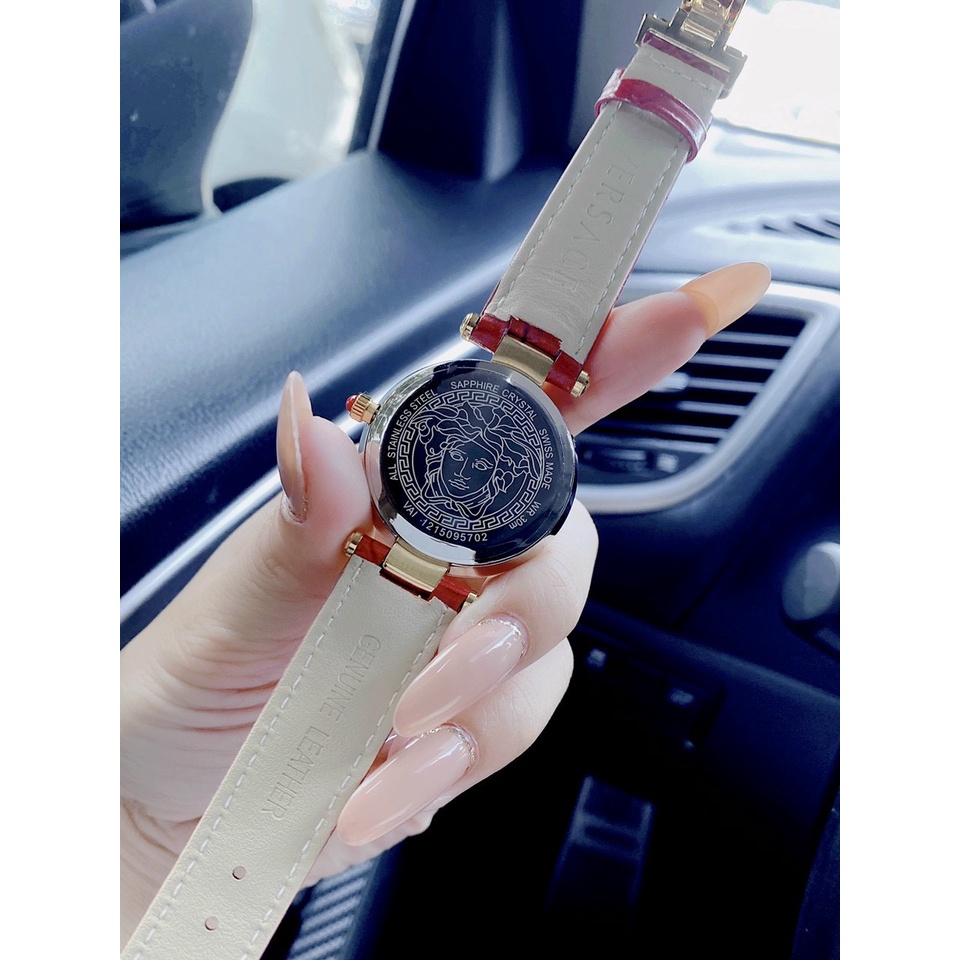 [FULL BOX] Đồng hồ nữ VERSACE REVIVE RED - 34mm- Máy Japan core -  Bảo hành 24 tháng | BigBuy360 - bigbuy360.vn