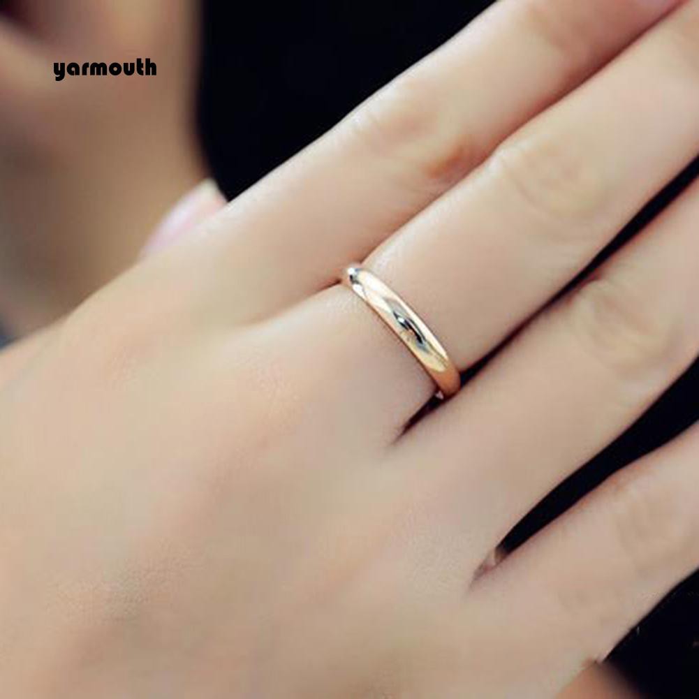 Nhẫn ThéP Titan ThờI Trang Cho Nam Và Nữ