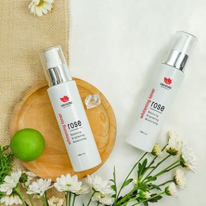 Nước Hoa Hồng Kiềm Dầu Se Khít Lỗ Chân Lông Whitening Toner Rose Chính Hãng Linh Hương 100ml