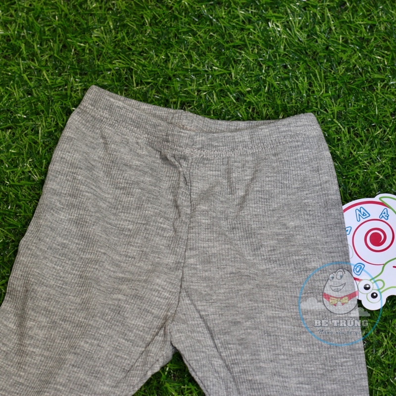 DQ828 Quần dài legging tăm Dokma vải cotton mỏng cho bé gái (9-36M)