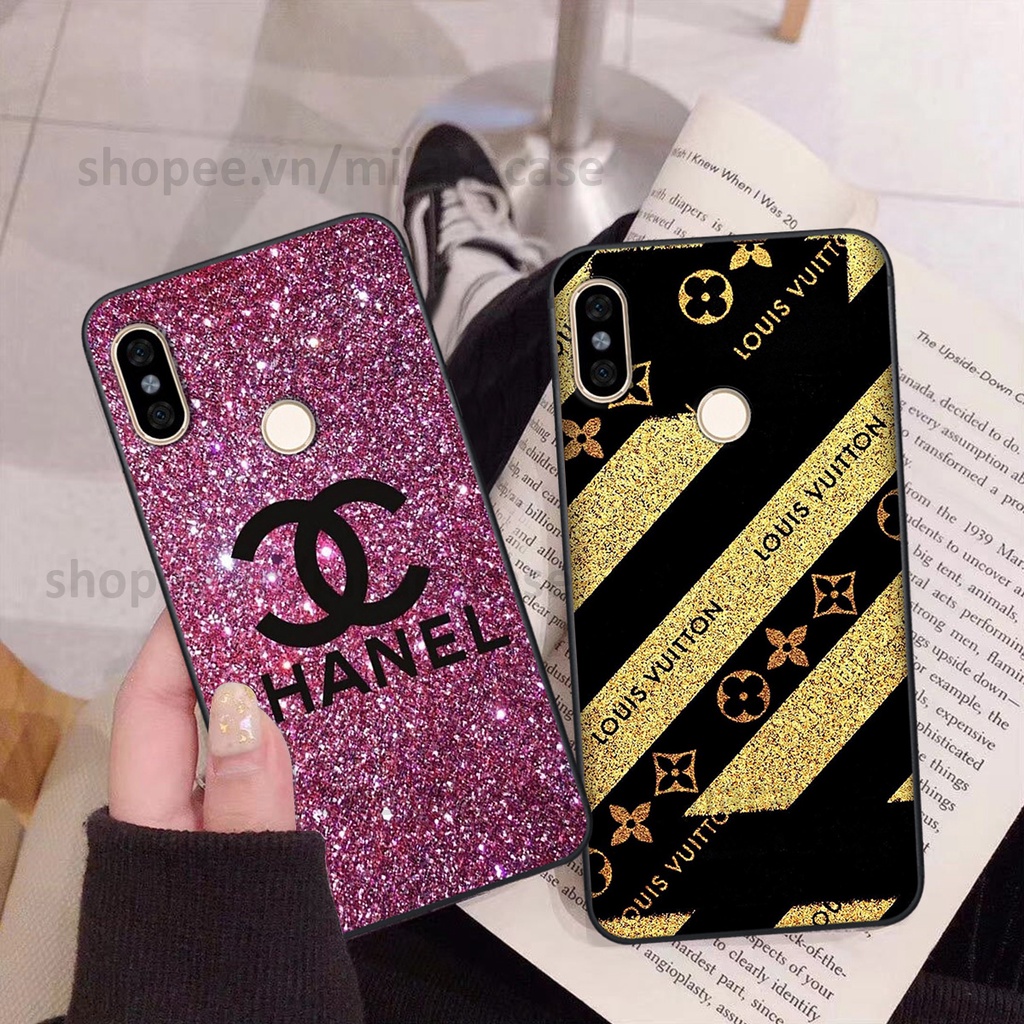 Ốp Xiaomi Redmi Note 5 / Note 6 in hình các thương hiệu nổi tiếng sang chảnh, đẳng cấp, cá tính