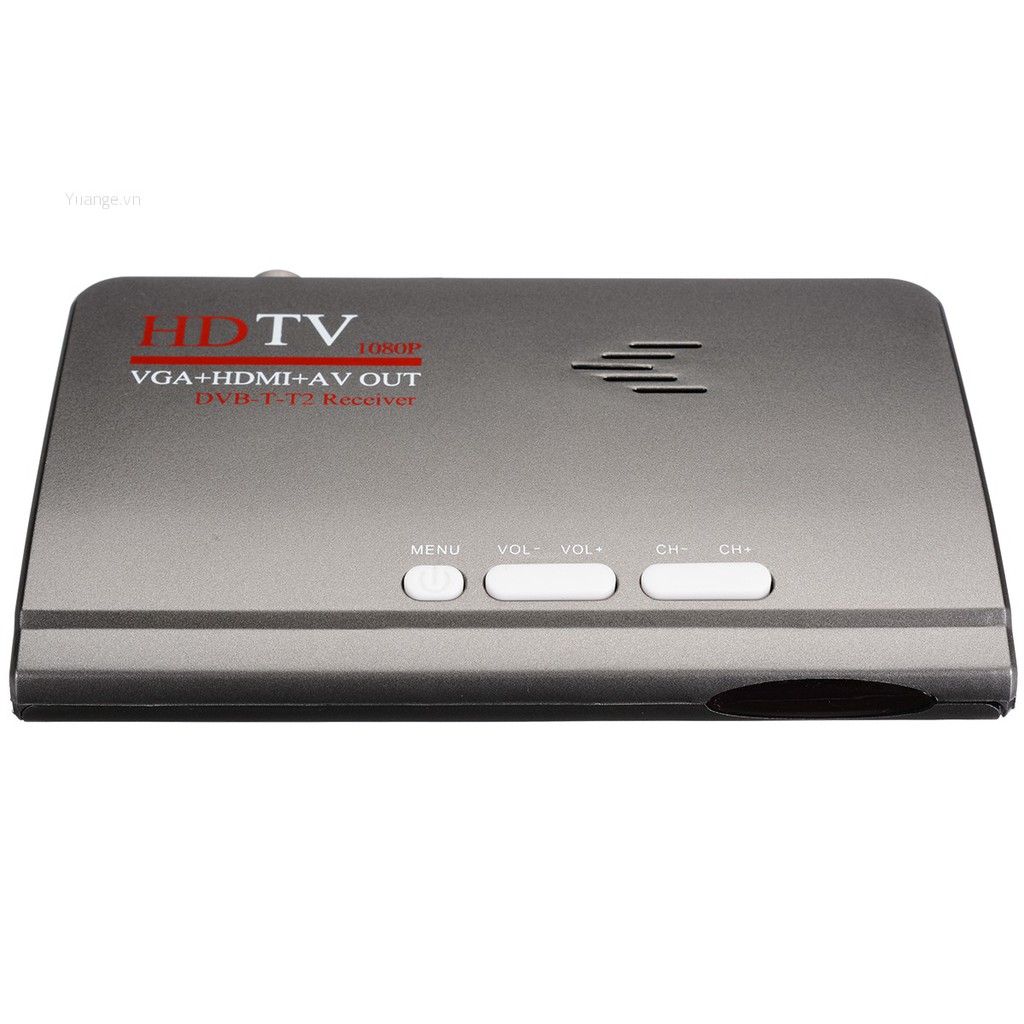 Thiết bị chuyển đổi TV thường thành smart TV Full HD 1080P VGA Version DVB-T / T2 TV Box AV CVBS có remote