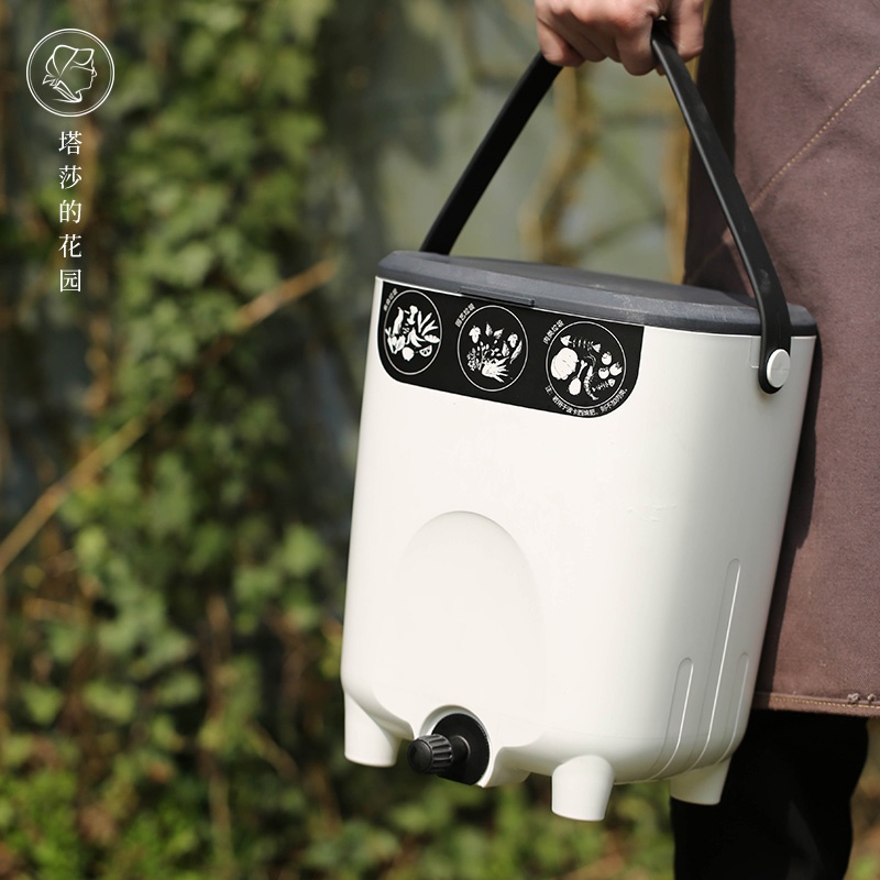 Thùng ủ phân Biolan 10L xử lý chất thải hữu cơ nhà bếp để trong nhà nhỏ - ECOBABO