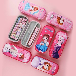 Hộp bút học sinh cho bé trai . bé gái hình các nhân vật siêu anh hùng. hình công chúa cute